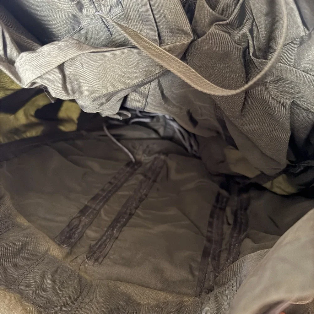 US Army Large Combat Ruck Sack Field Pack Backpack Militaria No Frame‎ VTG